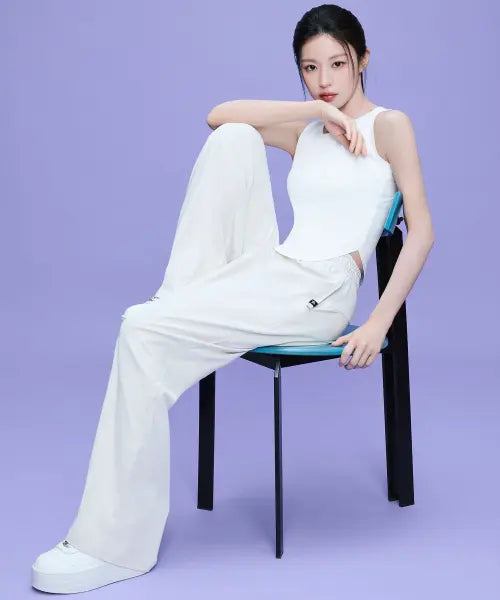 [XEXYMIX] Comfort Tension Basic Wide Pants XFL1PP1112 / 컴포트텐션 베이직 와이드팬츠 XFL1PP1112