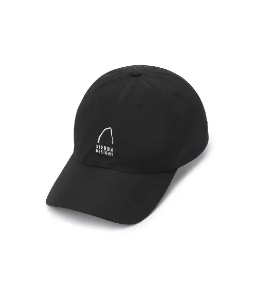 [SIERRA DESIGNS] Sierra Design Logo Embroidered Ball Cap BLACK / 시에라디자인 로고 자수 볼캡 BLACK