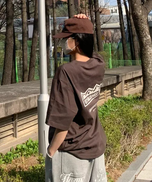 [JEEP] M-Logo Graphic T-Shirt / [230g] M-Logo 그래픽 반팔 티셔츠 (JR5TSU174BR)