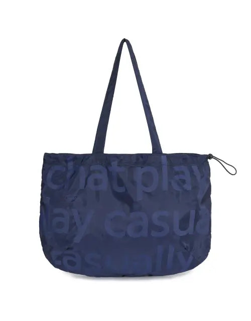 [MMLG] CPC TYPO LAYOUT TOTE BAG (NAVY)