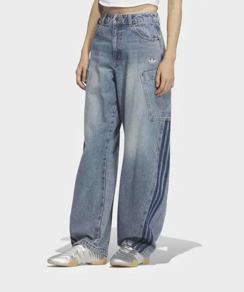 [ADIDAS] PANT W              MEBLDE / 데님 팬츠 - 미드블루 / KR2628
