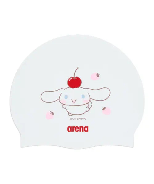 [ARENA] A6AC1AC83WHT / 시나모롤 둥둥 실리콘수모 A6AC1AC83WHT