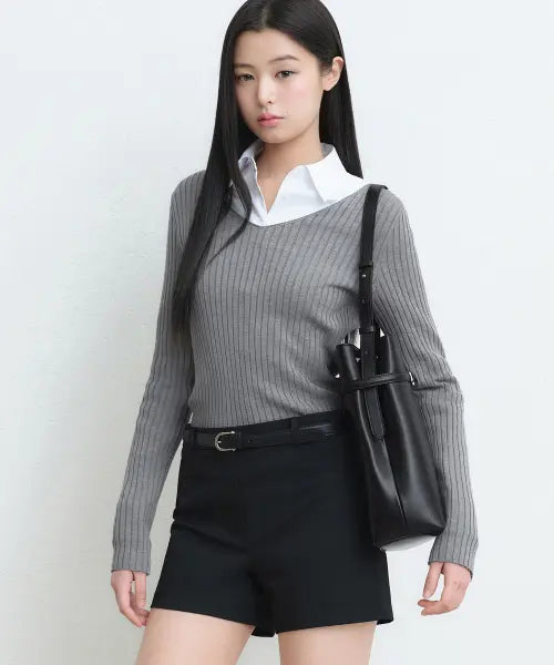 [MUSINSA STANDARD WOMAN] Women's Micro Shorts [Black] / 우먼즈 마이크로 쇼츠 [블랙]
