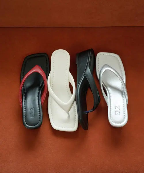 [ELIZABETH STUART] Summer Wedge Flip Flops EBAL165342 / 썸머 웨지 쪼리 플립 플랍 EBAL165342