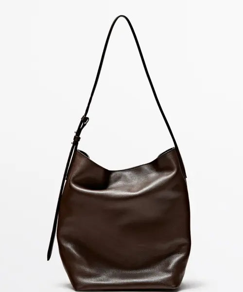 [MASSIMO DUTTI] Napa Leather Bucket Bag / 나파 가죽 버킷 백