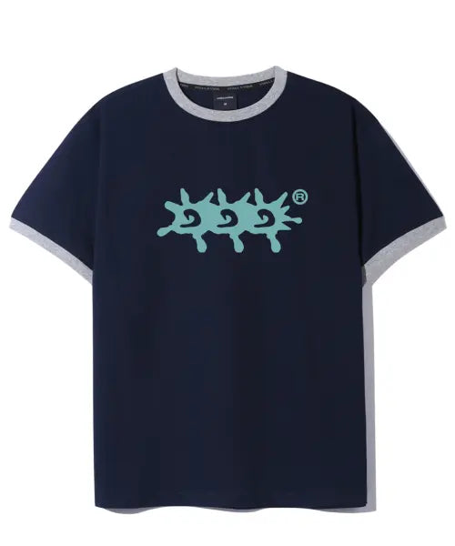 [VIVA LA VIDA] Fasten Ringer Short Sleeve T-Shirt / Fasten 링거 반팔 티셔츠