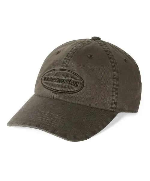 [THISISNEVERTHAT] Overdyed E/T-Logo Cap Charcoal
