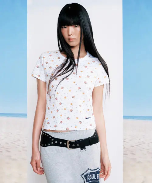 [SUNBURNPROJECT] SUNBURN X PAUL FRANK T-SHIRT, MULTI