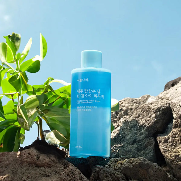 [Shingmulnara] Jangnarra Jeju Carbonated Water Deep Lip & Eye Remover 150ml/300mL / [용량UP] 식물나라 제주 탄산수 딥 립 앤 아이 리무버 150ml/300mL