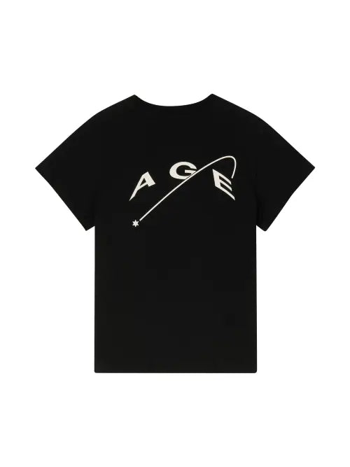 [AGEOFPARAMOUNT] AGE T-Shirt (Black) / 에이지 티셔츠 (블랙)