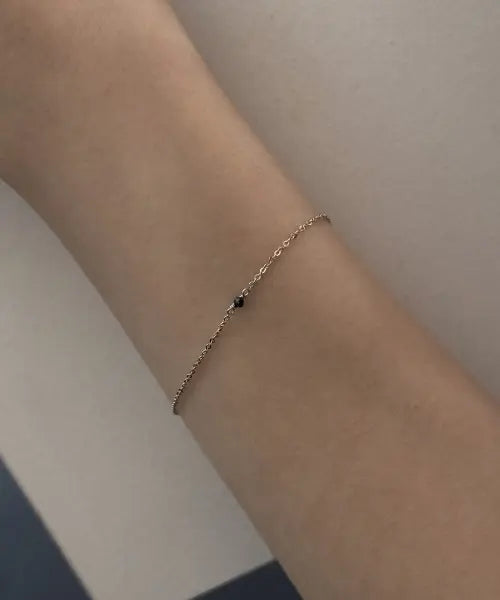[FAYE] 14k Black Diamond Bracelet