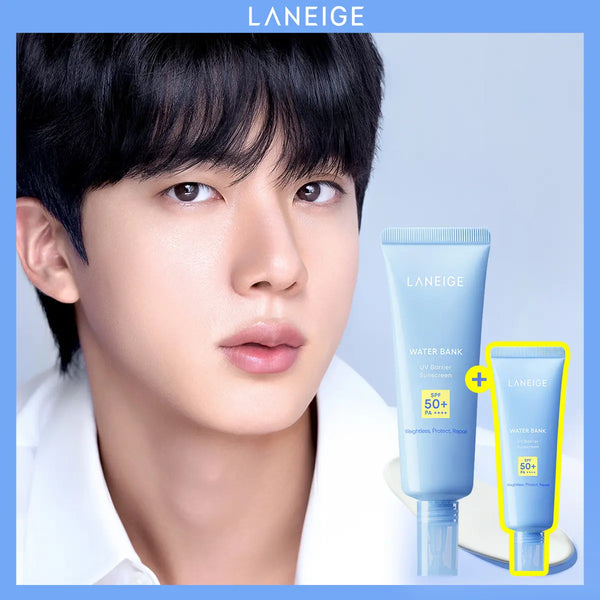 [Laneige] Laneige Water Bank UV Barrier Sun Serum 50ml + 25ml / [화잘먹/수분선] 라네즈 워터뱅크 UV 베리어 선세럼 50ml 기획 (+25ml)