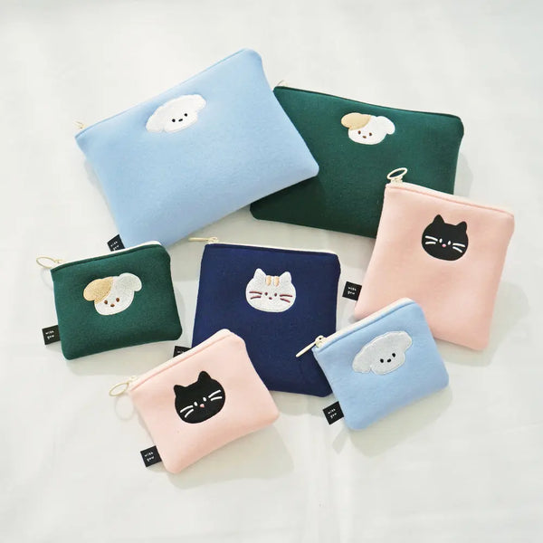 [O-Check] Ocheq With You Cosmetic Earphone Pouch / 오첵 위드유 화장품 생리대 이어폰 파우치