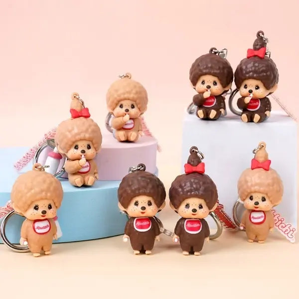 [누리플러스] Monchhichi Random Figure Keychain / 몬치치 랜덤피규어 키링