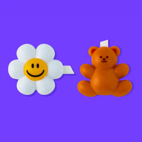 [wiggle wiggle] Wiggle Wiggle Mini Parcel Knife (Teddy Bear/Smile We Love) / 위글위글 미니 택배칼 (테디베어/스마일위러브)