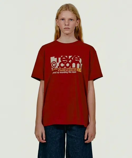 [TEKET] Folder Tee Red