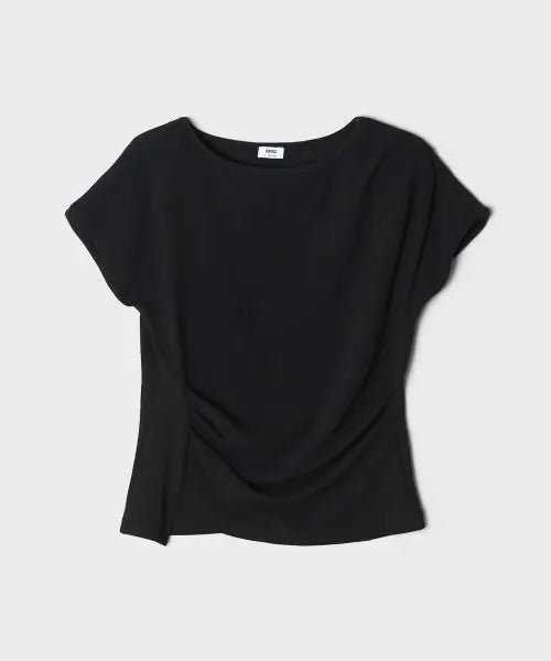 [SPAO] Drape Short Sleeve T-Shirt / 드레이프 반팔티 (RE)_SPRWG37G33