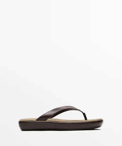 [MASSIMO DUTTI] Platform Leather Sandals / 플랫폼 가죽 샌들