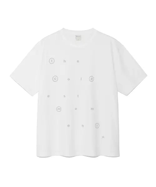 [THE COLDEST MOMENT] TCM alphabet T (white)