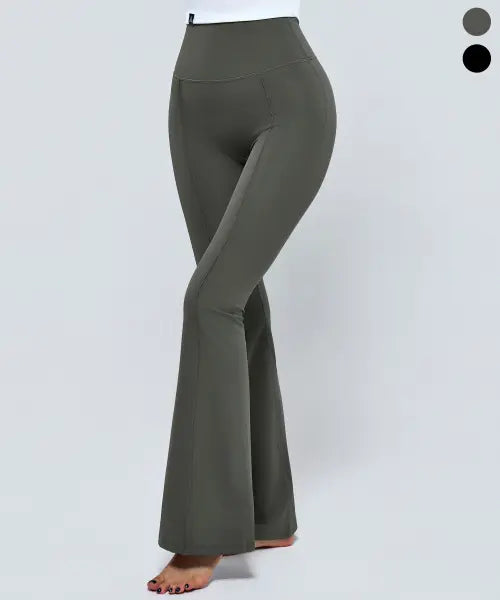 [PHYSICAL GARMENTS] P5078 Stitch Slim Bootcut Leggings [2 Colors] / P5078 스티치 슬림 부츠컷 레깅스[2COLOR]