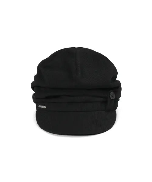 [MISEKI SEOUL] Tokyo shirring turban cap BLACK