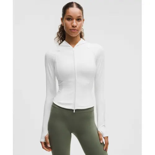 [LULULEMON] Wonder Train Full Zip Jacket / 원더 트레인 풀집 재킷  WHT