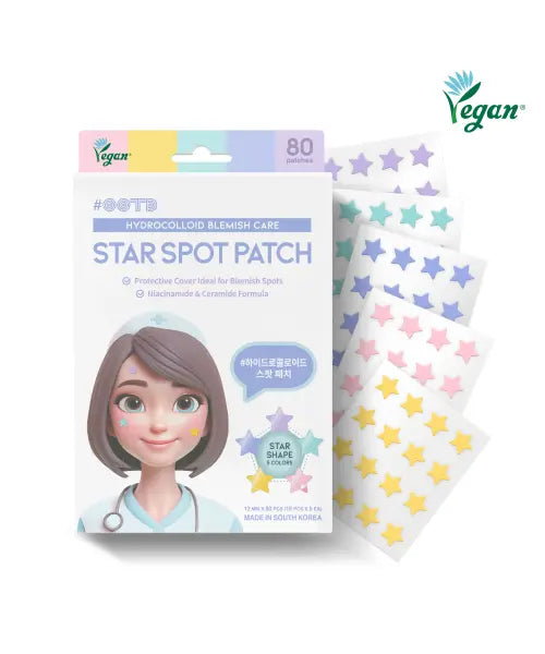 [OOTD BEAUTY] Star Spot Patch (80dots) / 트윙클 리틀 스타 아크네 스팟 패치 (80매입)