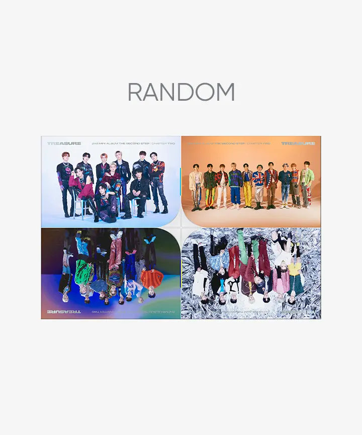 [TREASURE] 2nd MINI ALBUM [THE SECOND STEP : CHAPTER TWO] YG TAG ALBUM (RANDOM ver.)