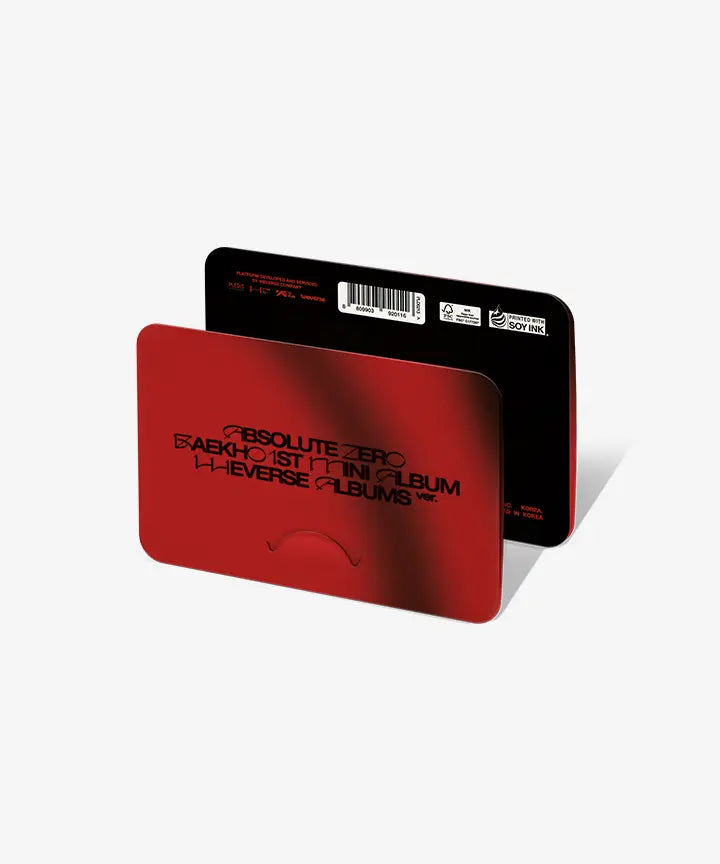[BAEKHO(KANG DONG HO)] 1st Mini Album <Absolute Zero> Weverse Albums ver.