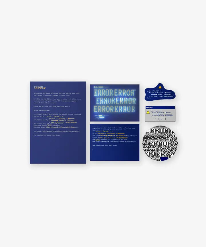 [AKMU] [ERROR] LEE CHANHYUK BUCKET LIST NOTE + STICKER SET