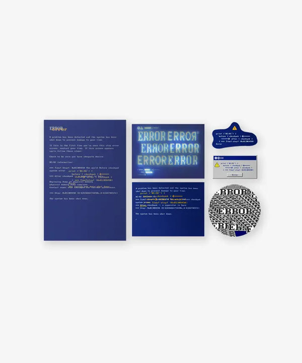 [AKMU] [ERROR] LEE CHANHYUK BUCKET LIST NOTE + STICKER SET