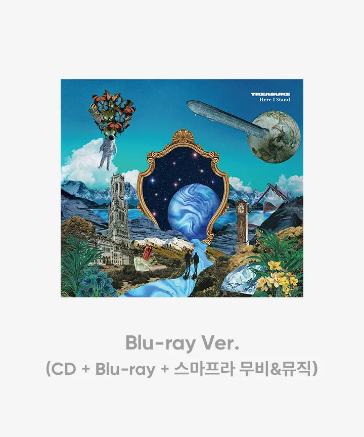 [TREASURE] JAPAN 1st SINGLE [Here I Stand] (CD + Blu-ray + 스마프라 뮤직&무비)