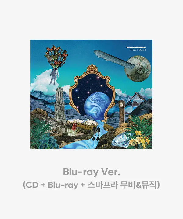 [TREASURE] JAPAN 1st SINGLE [Here I Stand] (CD + Blu-ray + 스마프라 뮤직&무비)