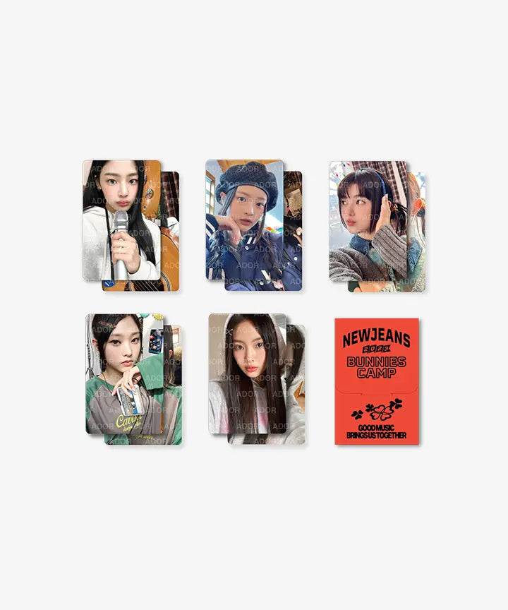 [NewJeans] BUNNIES CAMP PHOTO CARD SET