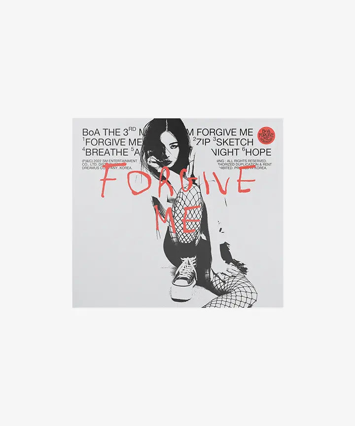 [BoA] 3rd Mini Album 'Forgive Me' (Digipack Ver.)
