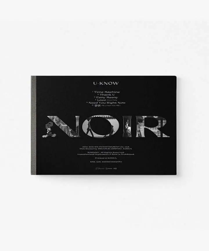 [TVXQ!] The 2nd Mini Album - NOIR (Crank Up Ver.)