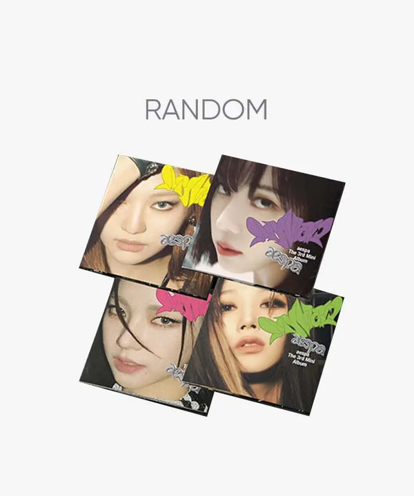 [aespa] 3rd Mini Album ’MY WORLD’ (Poster Ver.) (Random)
