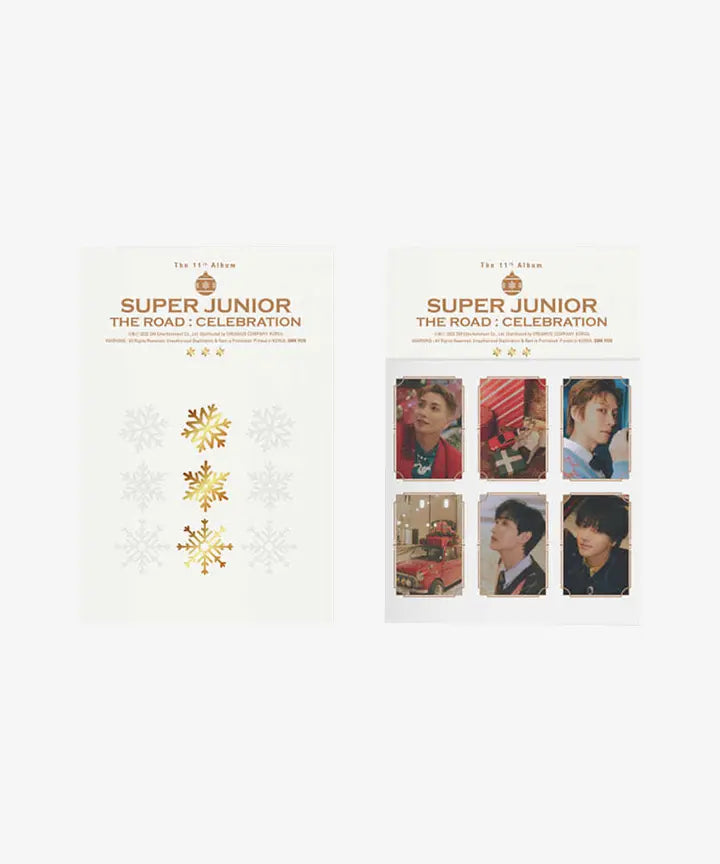 [SUPER JUNIOR] The 11th Album [The Road : Celebration] (SNOW ver.)