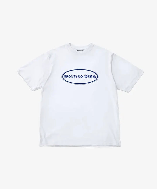 [KIM JUN SU] OVERSIZED T-SHIRT (UNISEX) (WHITE)