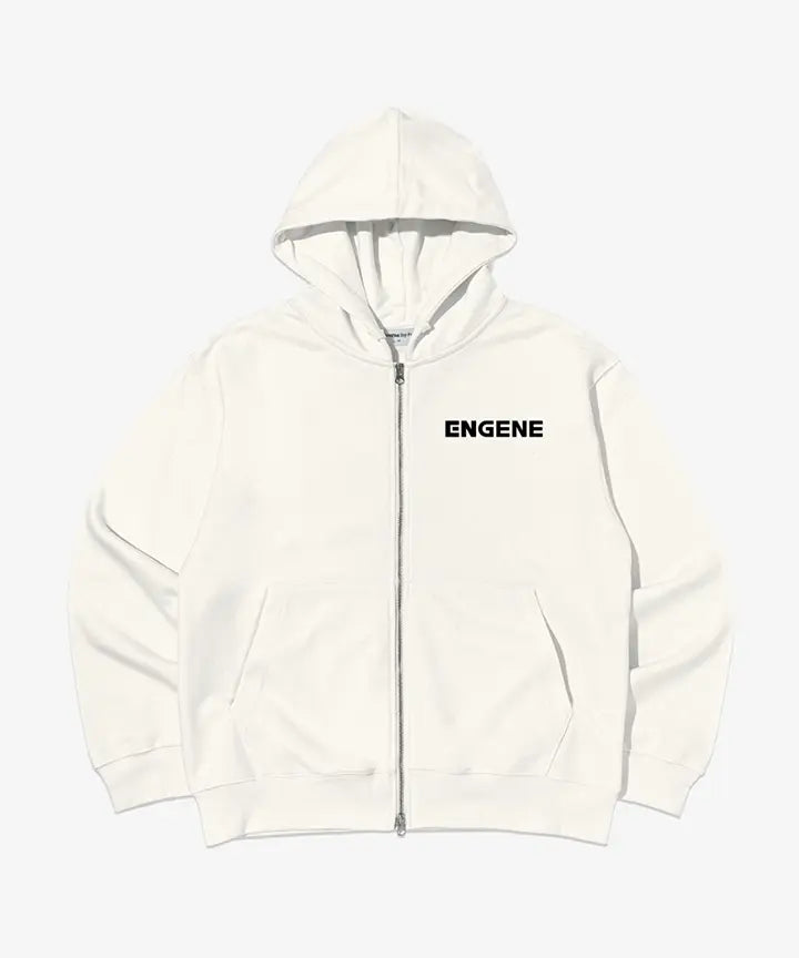 [ENHYPEN] ZIP-UP HOODIE (IVORY)