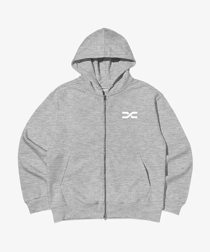 [ENHYPEN] ZIP-UP HOODIE (M.GREY)