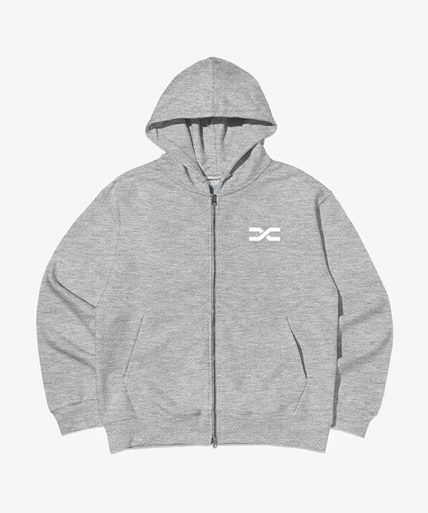 [ENHYPEN] ZIP-UP HOODIE (M.GREY)