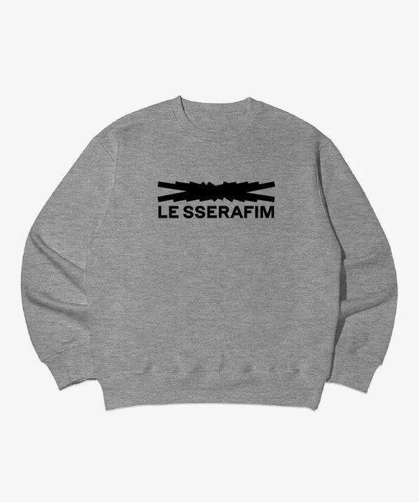 [LE SSERAFIM] SWEATSHIRT (M.GREY)