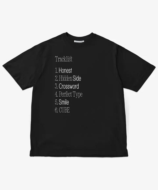 [HWANG MIN HYUN] OVERSIZED T-SHIRT (UNISEX) (BLACK)