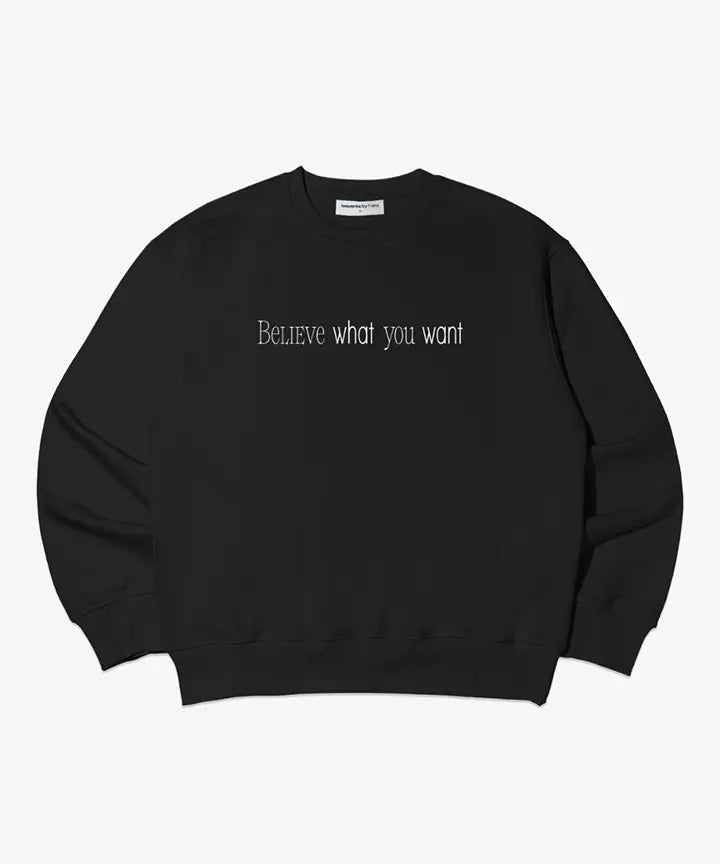 [HWANG MIN HYUN] SWEATSHIRT (BLACK)