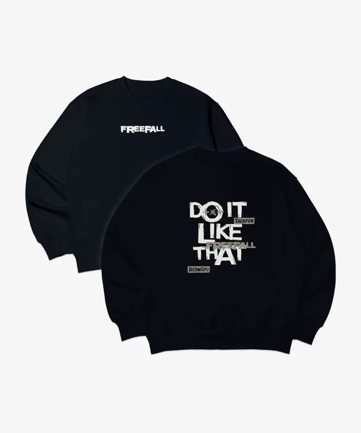 [TOMORROW X TOGETHER] SWEATSHIRT ver.9 (BLACK)