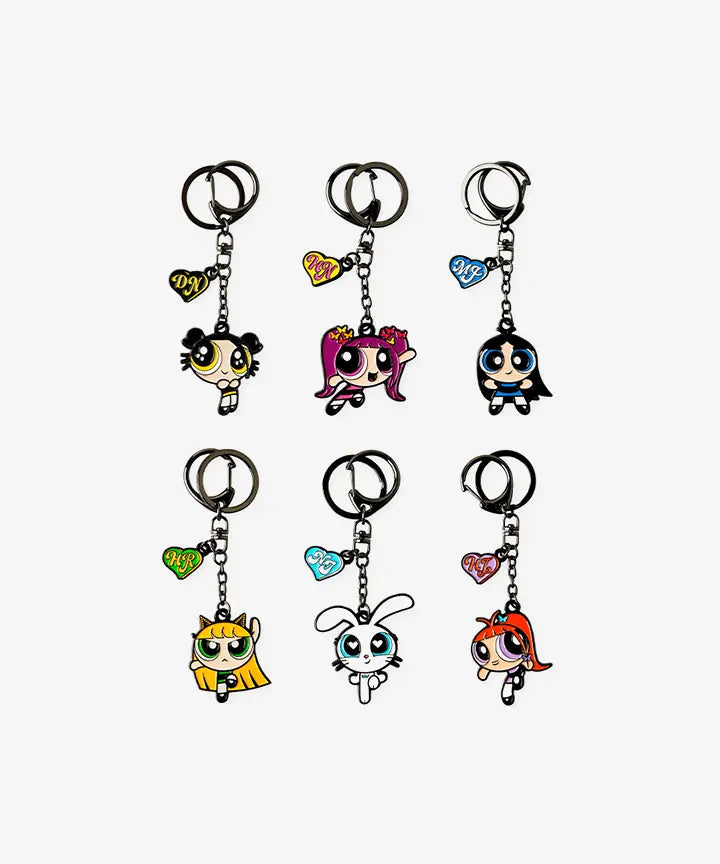 [NewJeans] THE POWERPUFF GIRLS x NJ METAL KEYRING