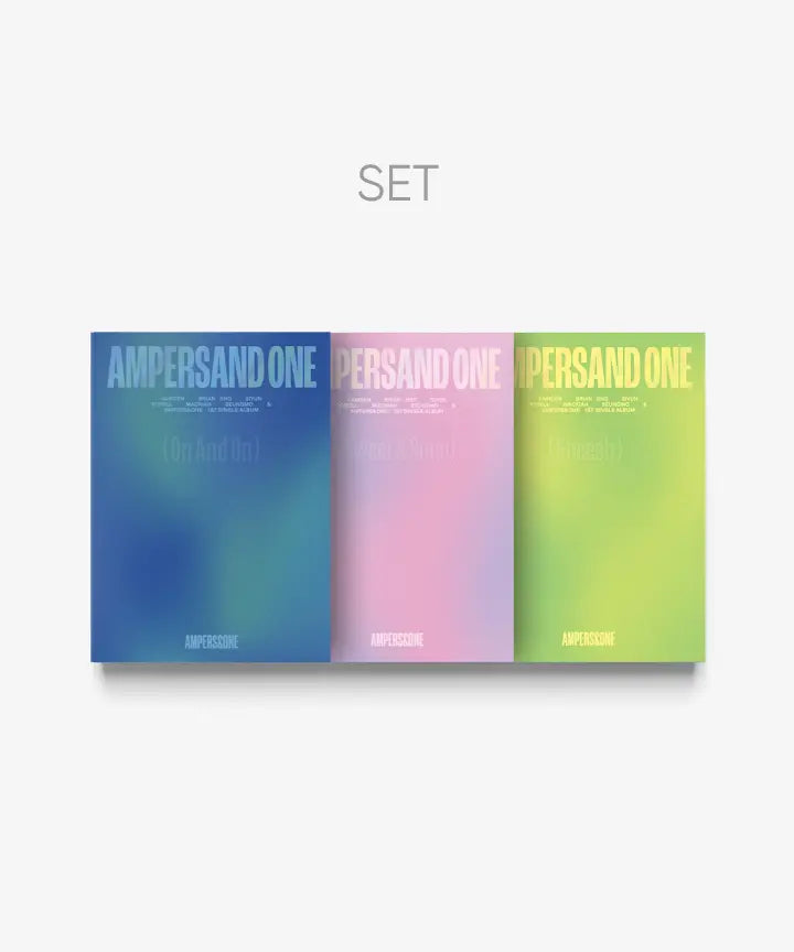 [AMPERS&ONE] AMPERSAND ONE Set