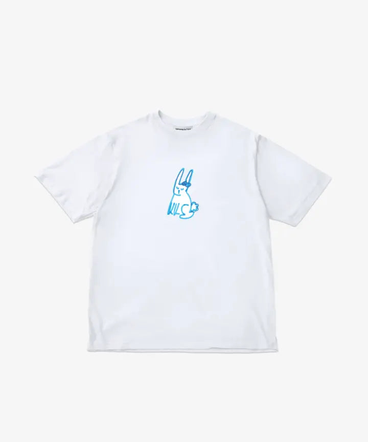 [NewJeans] OVERSIZED T-SHIRT DANIELLE (WHITE)