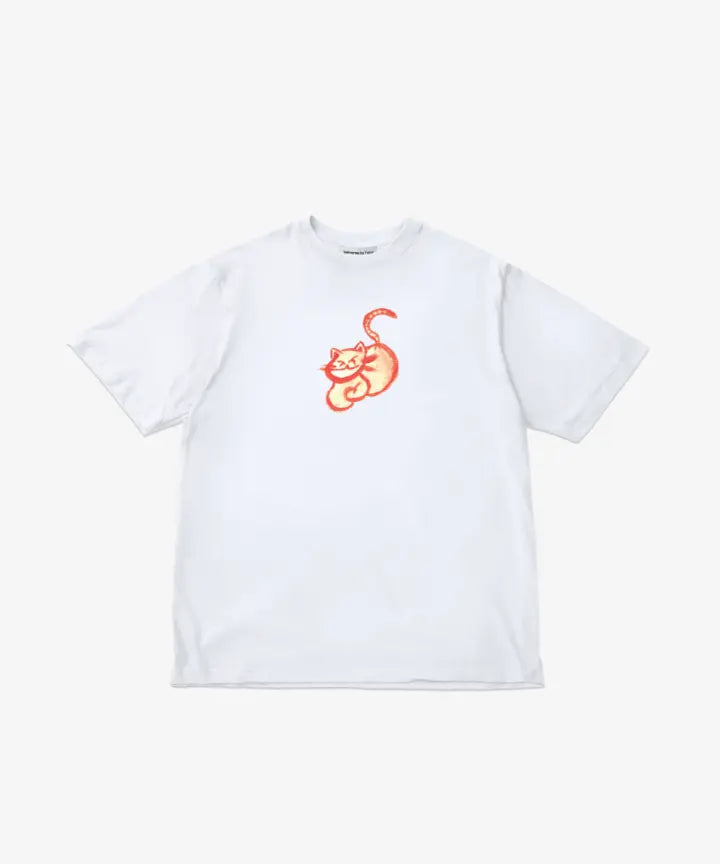 [NewJeans] OVERSIZED T-SHIRT HAERIN (WHITE)